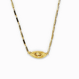 Pura Vida - Sunburst Eye Necklace - Gold