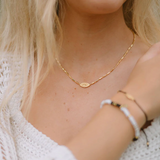 Pura Vida - Sunburst Eye Necklace - Gold