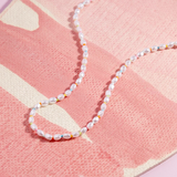 Pura Vida -  Rainbow Pearl Choker Necklace