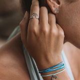 Pura Vida -  Chasing Rainbows Stud Earrings - Silver