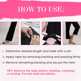 Temporary Hem Tape