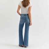 Heartbreaker Mid Rise Flare Jean by Daze - Text Me