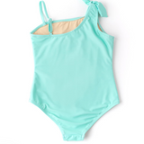 Mint Shells Flip Sequin One Piece Swimsuit