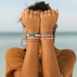 Pura Vida -  Undertow Enamel Bead Charm Bracelet