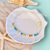 Pura Vida -  Undertow Enamel Bead Charm Bracelet
