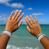 Pura Vida -  Undertow Enamel Bead Charm Bracelet