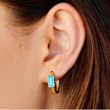 Pura Vida -  Tulum Hoop Earrings Gold