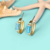 Pura Vida -  Tulum Hoop Earrings Gold