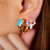 Pura Vida -  Tulum Hoop Earrings Gold