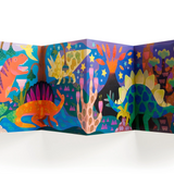 Dinosaur Land Sticker Sparkle Poster Activity Kit