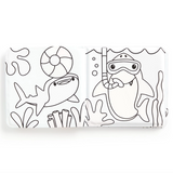 Shark Splash - Color Magic Bath Book