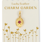 Charm Garden Birthstone - Lucky Feather