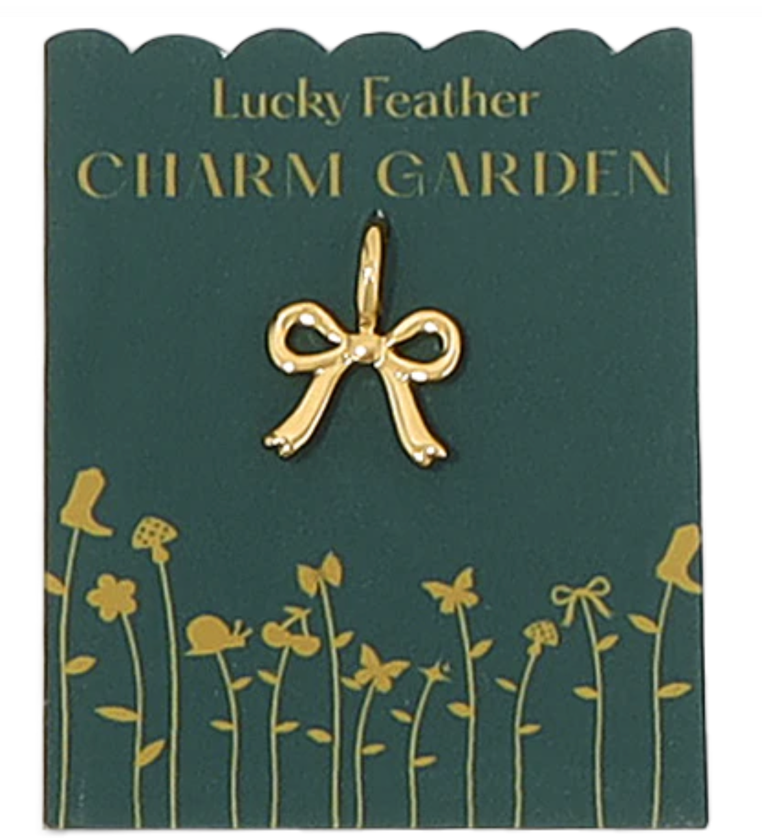 Charm Garden - Gold - Lucky Feather