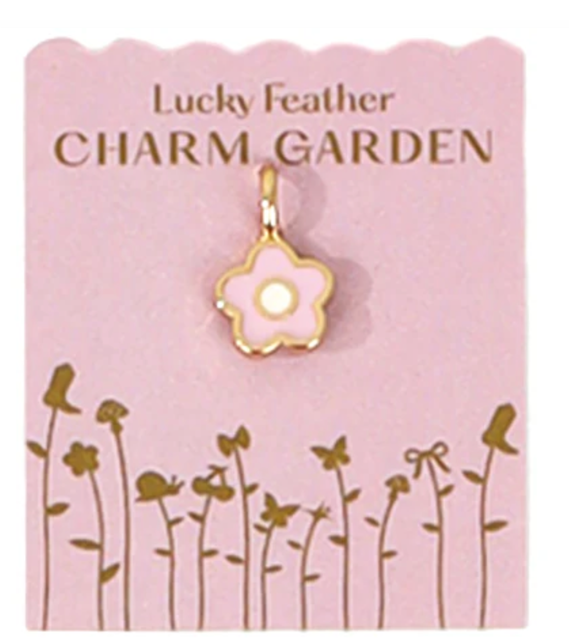 Charm Garden - Gold - Lucky Feather