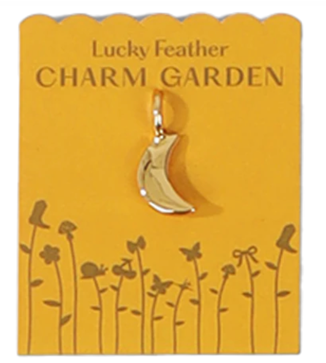 Charm Garden - Gold - Lucky Feather