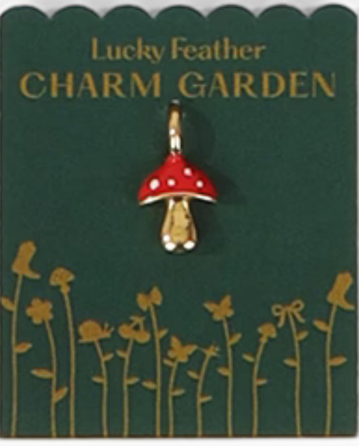 Charm Garden - Gold - Lucky Feather