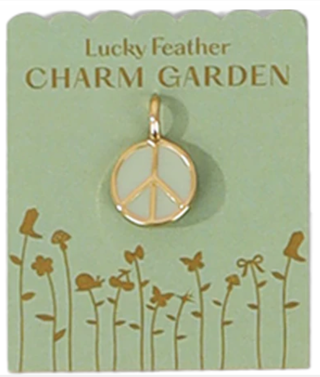Charm Garden - Gold - Lucky Feather