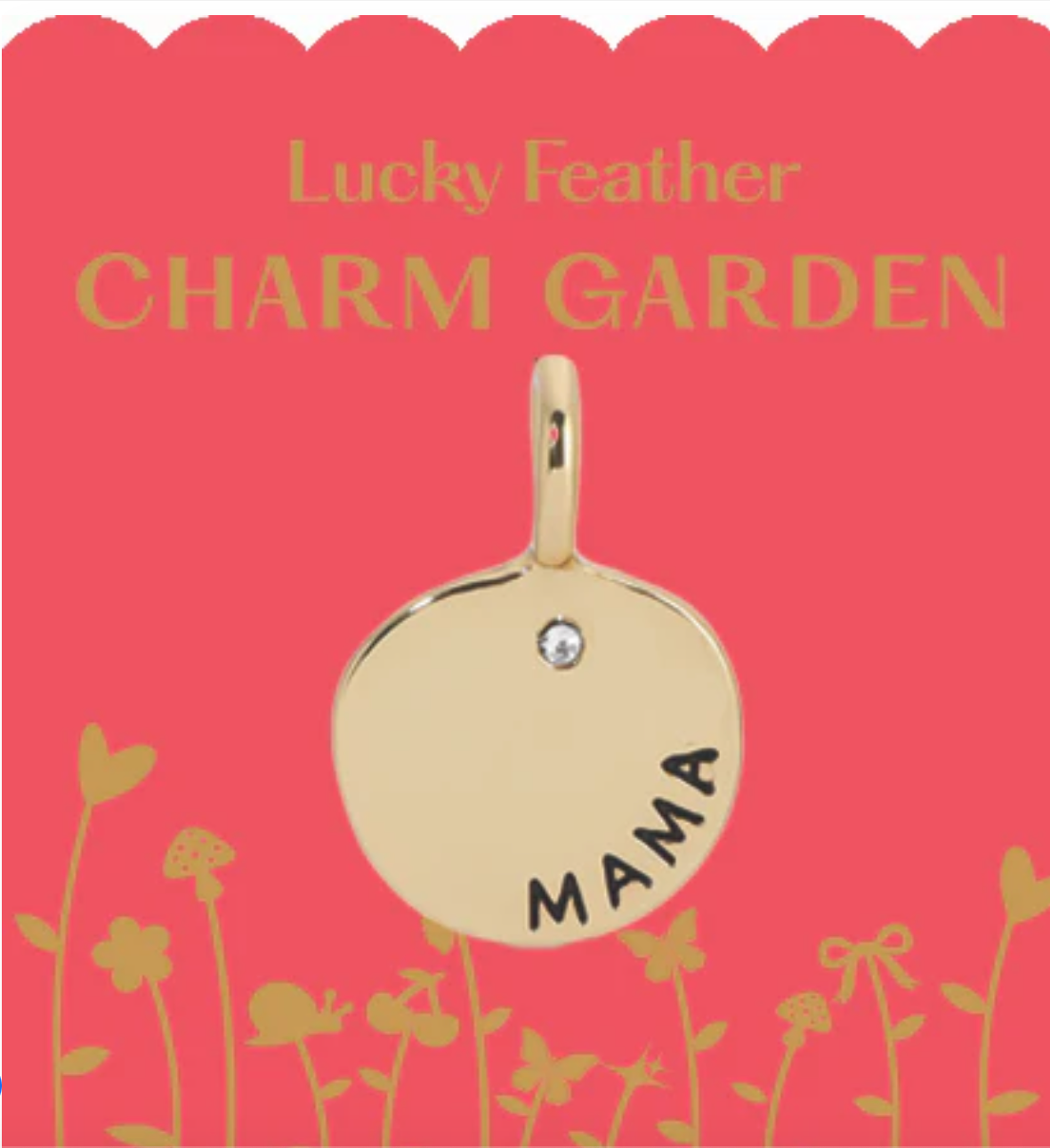 Charm Garden - Gold - Lucky Feather