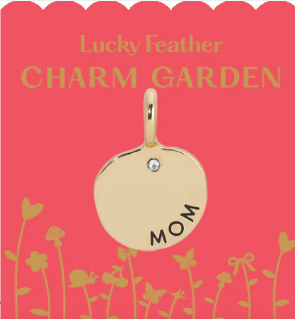 Charm Garden - Gold - Lucky Feather