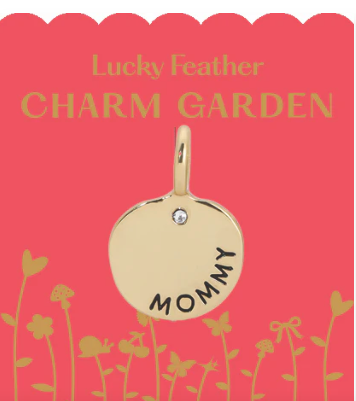 Charm Garden - Gold - Lucky Feather