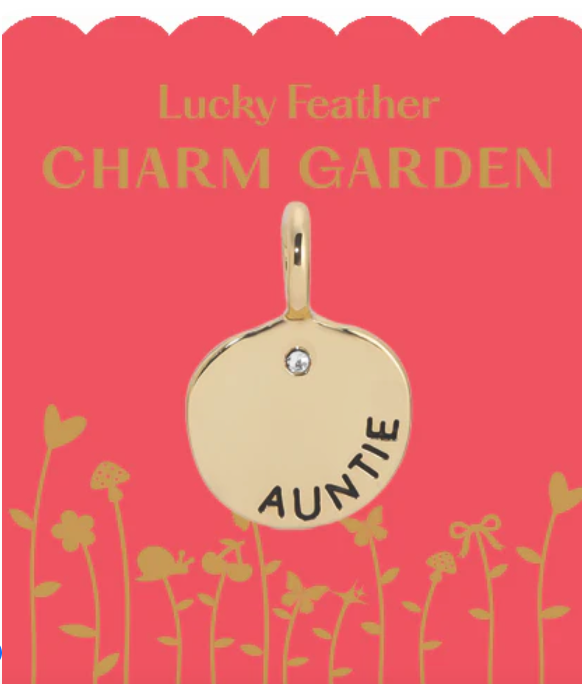 Charm Garden - Gold - Lucky Feather