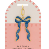 Bag Charm - Enamel - Lucky Feather Collection