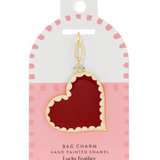Bag Charm - Enamel - Lucky Feather Collection