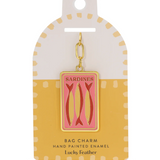 Bag Charm - Enamel - Lucky Feather Collection