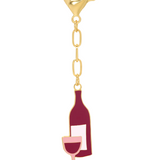 Bag Charm - Enamel - Lucky Feather Collection