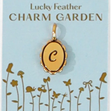 Charm Garden Initials - Gold - Lucky Feather