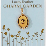 Charm Garden Initials - Gold - Lucky Feather