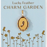 Charm Garden Initials - Gold - Lucky Feather