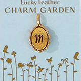 Charm Garden Initials - Gold - Lucky Feather
