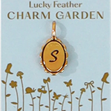 Charm Garden Initials - Gold - Lucky Feather