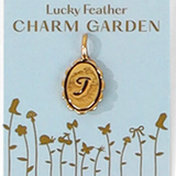 Charm Garden Initials - Gold - Lucky Feather