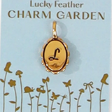 Charm Garden Initials - Gold - Lucky Feather