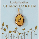 Charm Garden Initials - Gold - Lucky Feather
