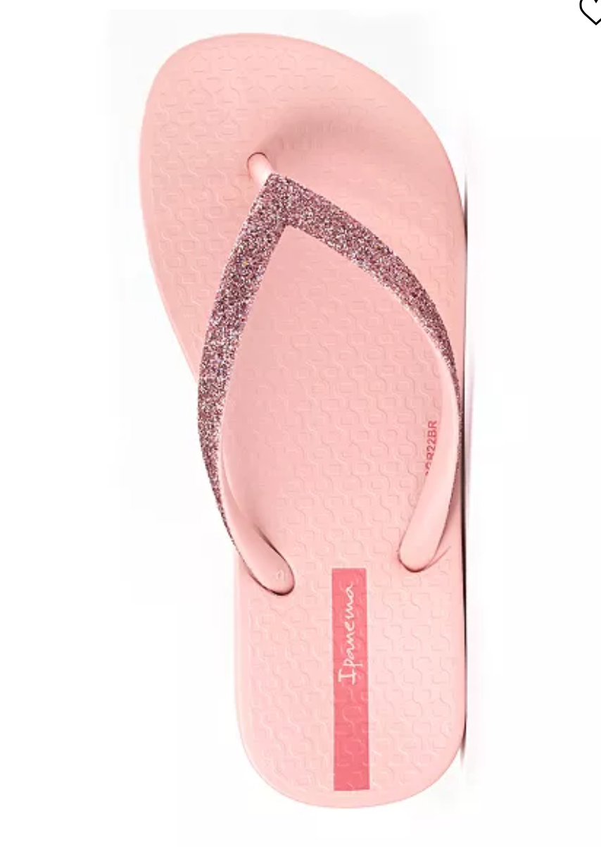 Ana Sparkle Sandals by Ipanema - Pink Glitter