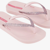 Ana Sparkle Sandals by Ipanema - Light Pink Glitter