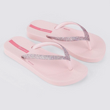 Ana Sparkle Sandals by Ipanema - Light Pink Glitter