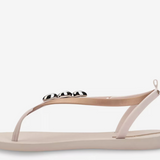 Ana Salty II Fem Sandals by Ipanema - Beige / Gold Cowrie Shells