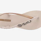 Ana Salty II Fem Sandals by Ipanema - Beige / Gold Cowrie Shells