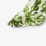 Cotton Stretch Baby Zipper Footed Romper - Island Leaf