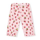 Ruffle Tank & Pants Set by Milkbarn- Strawberry