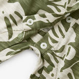 Slub Cotton Sleeveless Jumper by Milkbarn- Island Leaf