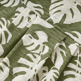 Slub Cotton Sleeveless Jumper by Milkbarn- Island Leaf