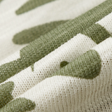 Slub Cotton Sleeveless Jumper by Milkbarn- Island Leaf