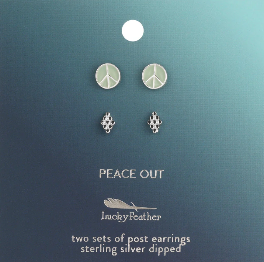 Splendid Earrings Set by Lucky Feather
