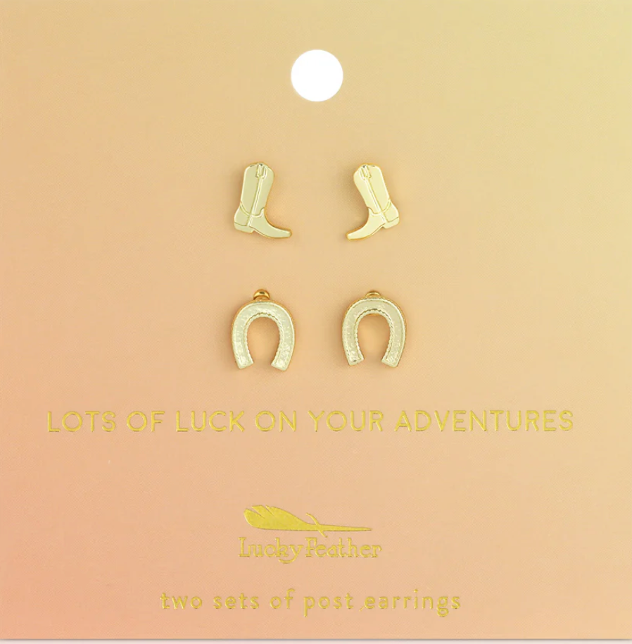 Splendid Earrings Set by Lucky Feather