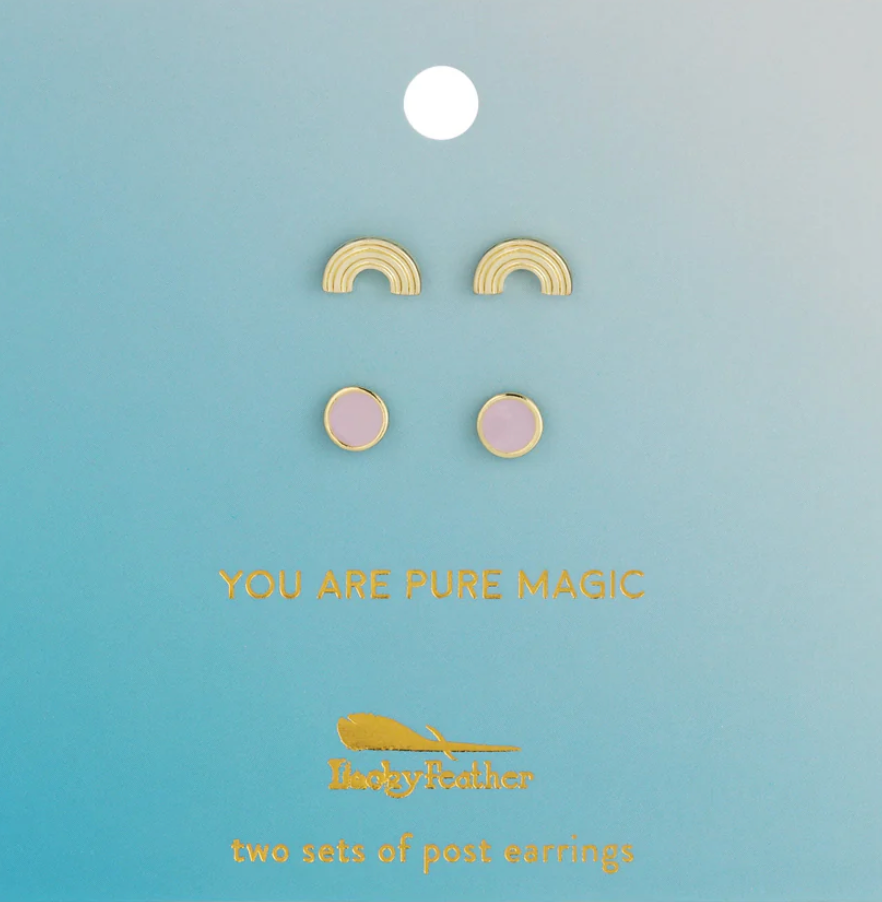 Splendid Earrings Set by Lucky Feather